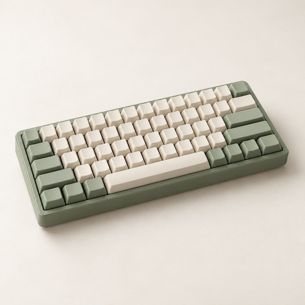 Компактная клавиатура Moss 68 цвета шалфей